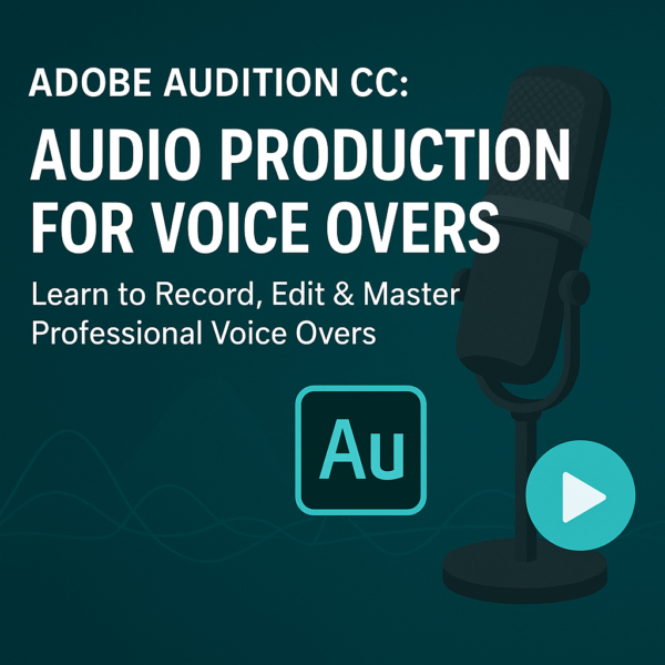 Adobe Audition CC: Audio Production for Voice Ovever