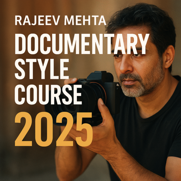 Rajeev Mehta – Documentary Style Course 2025: Master the Art of Visual Storytelling