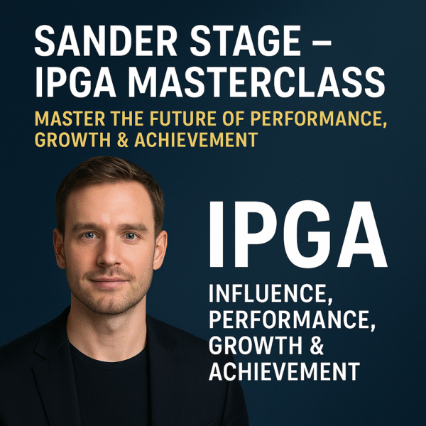 Sander Stage – IPGA Masterclass: Master the Future of Performance, Growth & Achievement